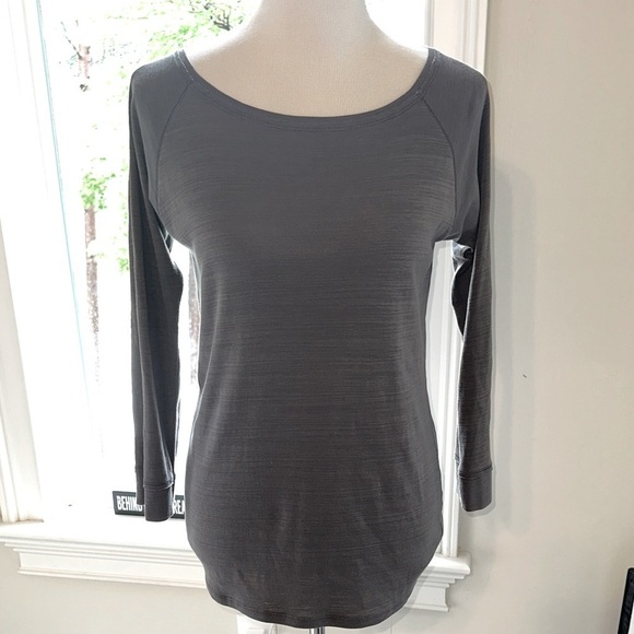 Lilla P Tops - Lilla P 100% Pima Cotton Boatneck Tee, 3/4 sleeves, Medium